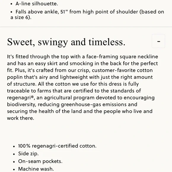 J. Crew Poplin Midi Dress - Picture 5 of 5